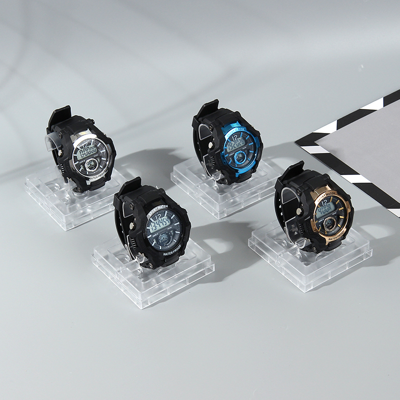 Classy Contrast Color Series Digital Watch-1731