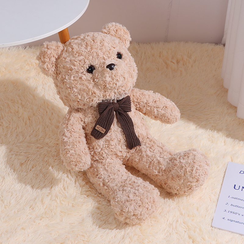 Wool bow tie bear -65CM