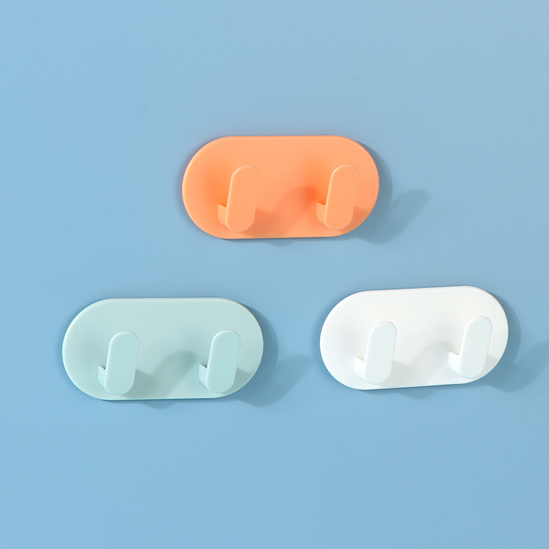 Strong Sticky Hooks with 2 Hooks Per Row (2PCS/Set)